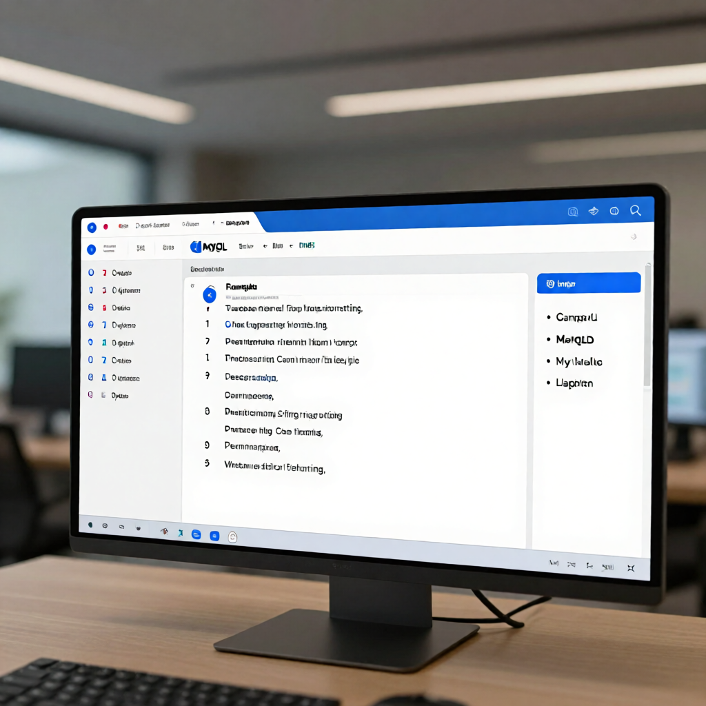 cPanel database creation interface on a modern dashboard
